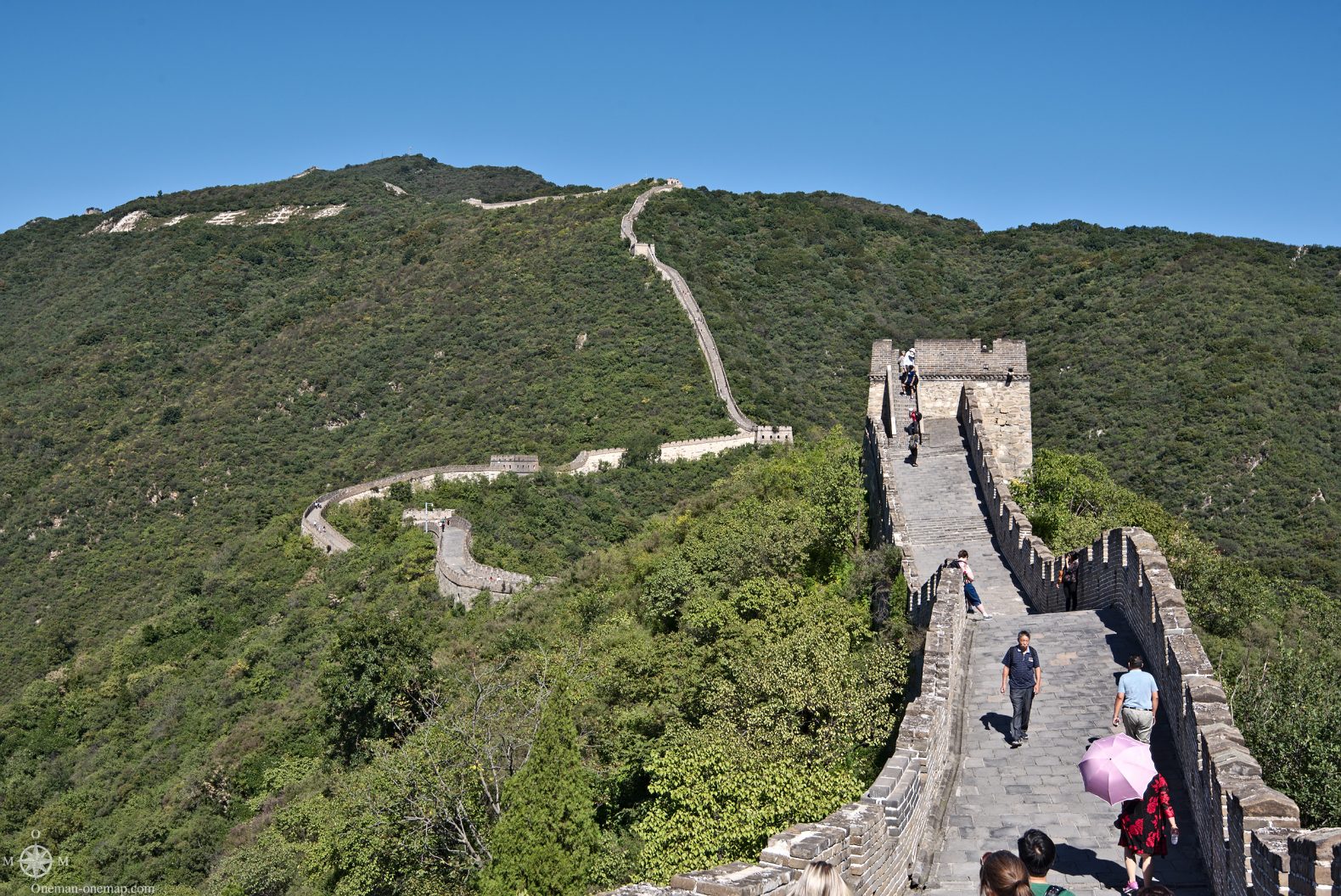 A day… on the Chinese Wall of Mutianyu | One Man, One Map